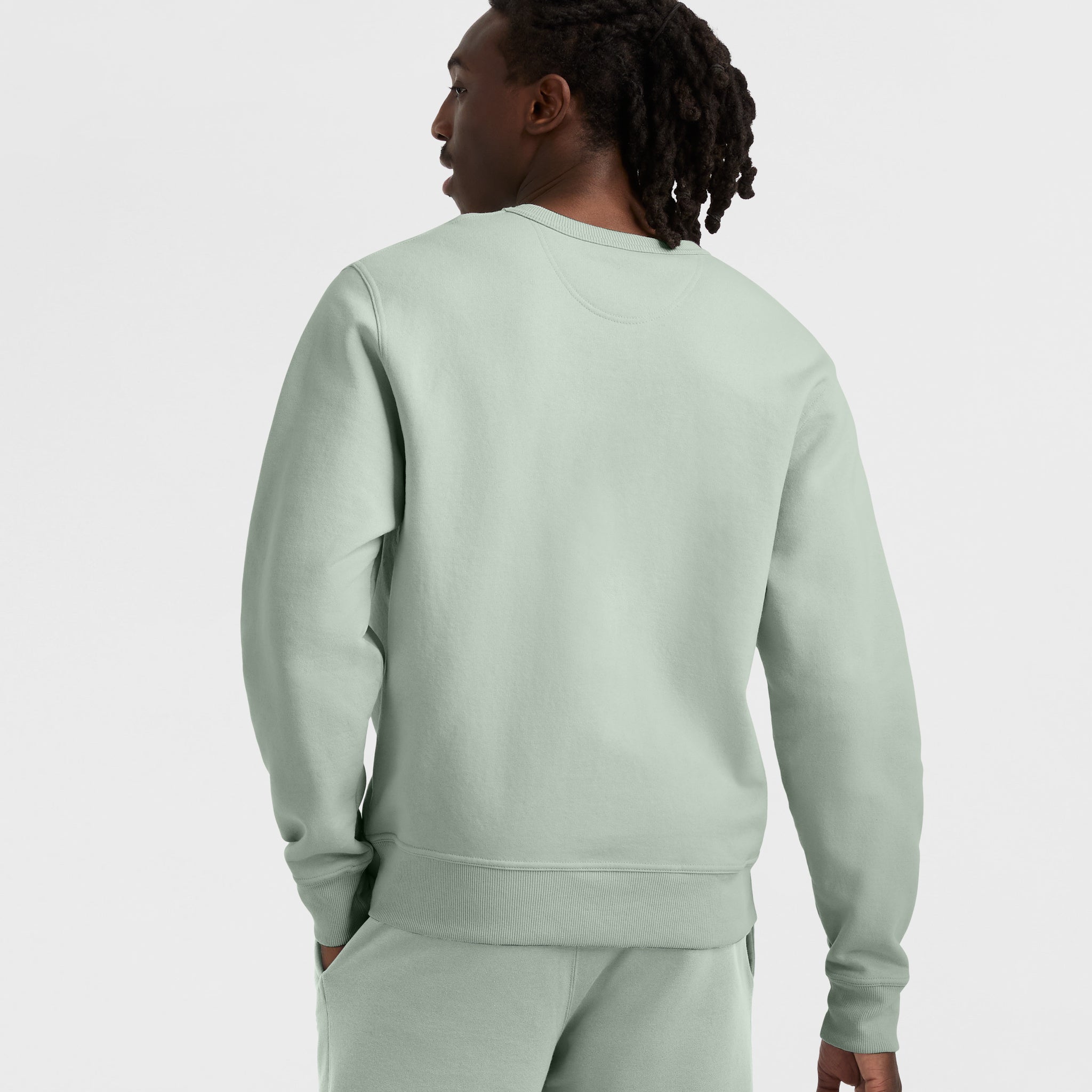 Powerblend Crewneck Sweatshirt. Tonal Script Logo - Image 2