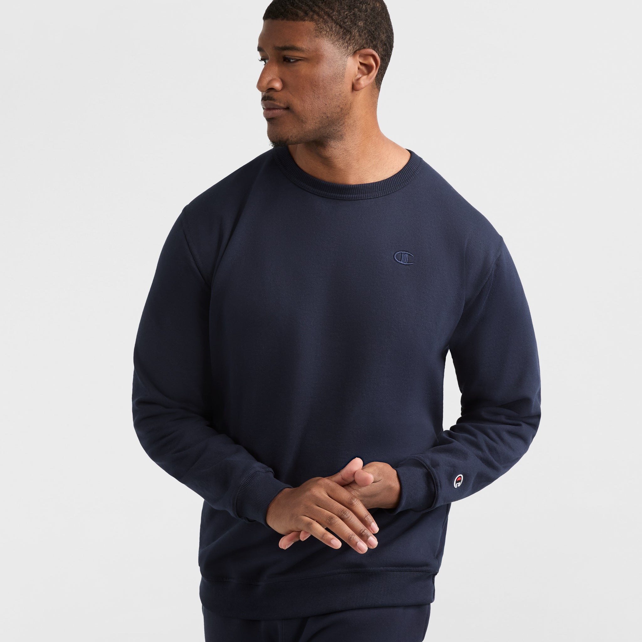 Powerblend Crewneck Sweatshirt. C Logo - Big & Tall