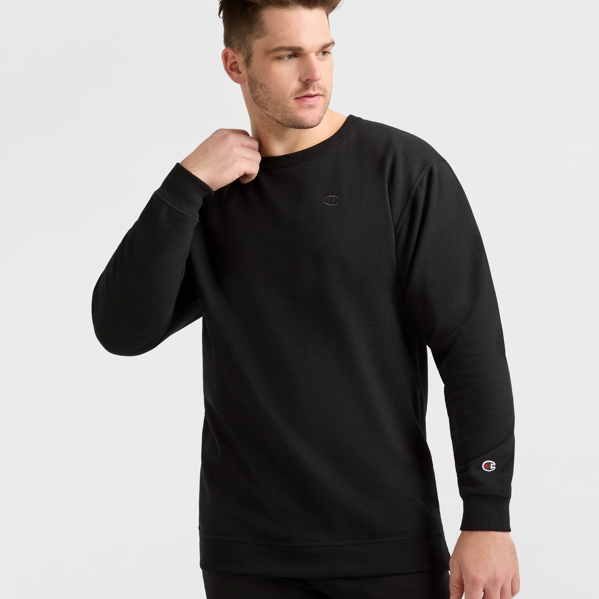 Powerblend Crewneck Sweatshirt. C Logo - Big & Tall