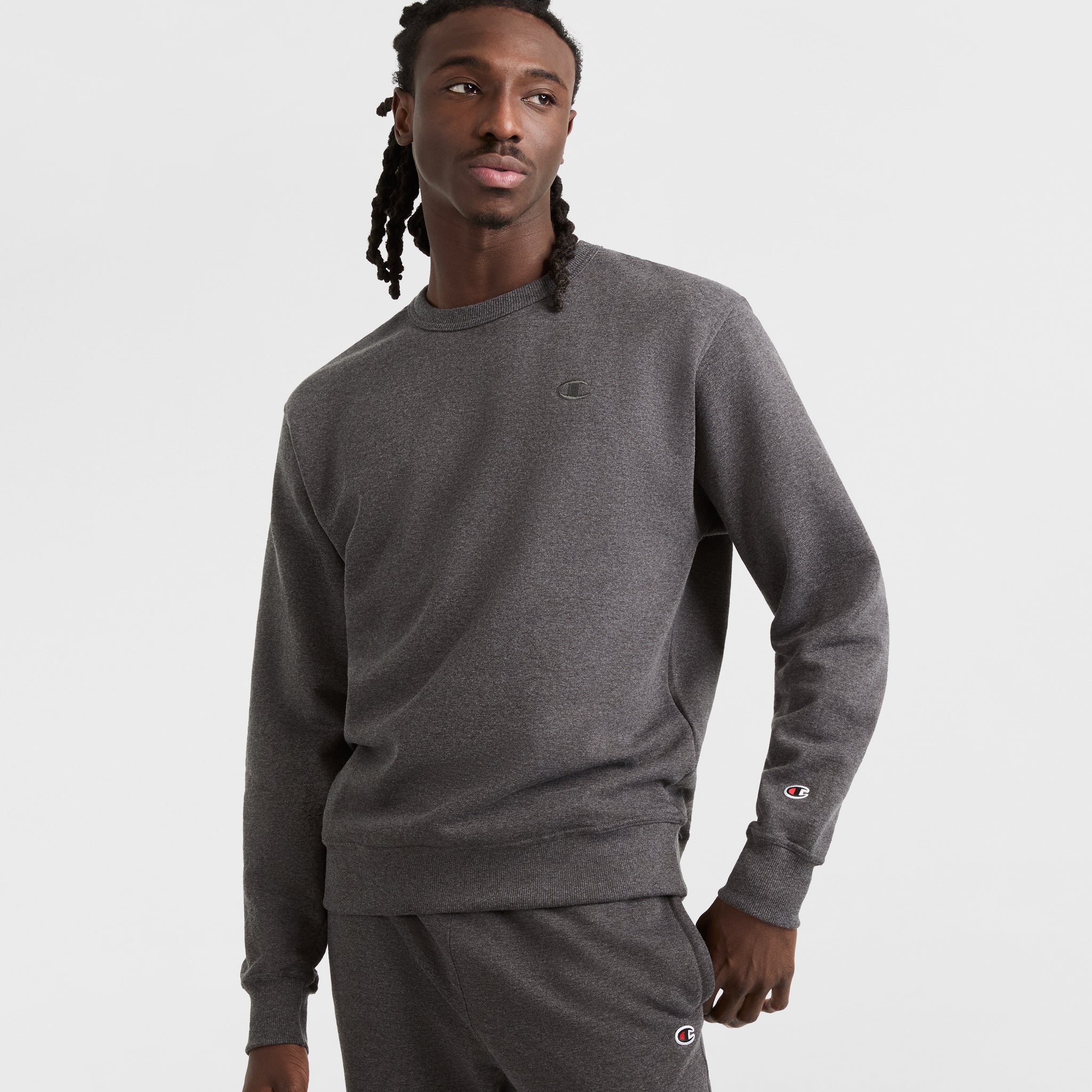 Powerblend Crewneck Sweatshirt. C Logo