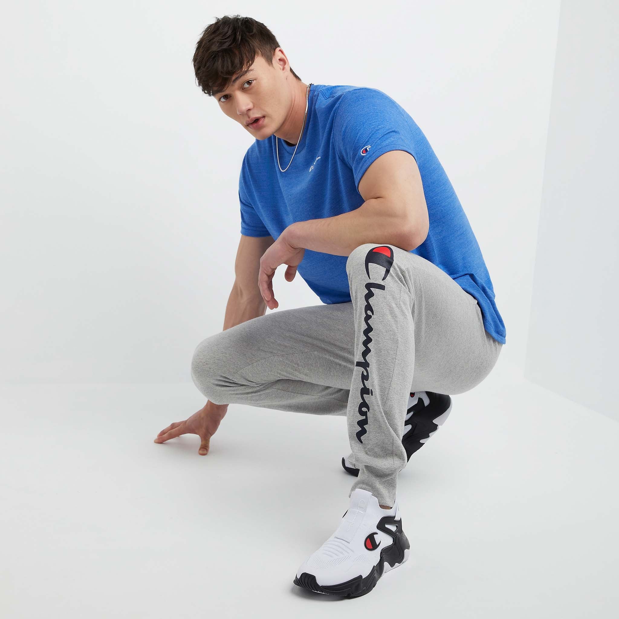 Lightweight Lounge Joggers. Script Logo - Image 4