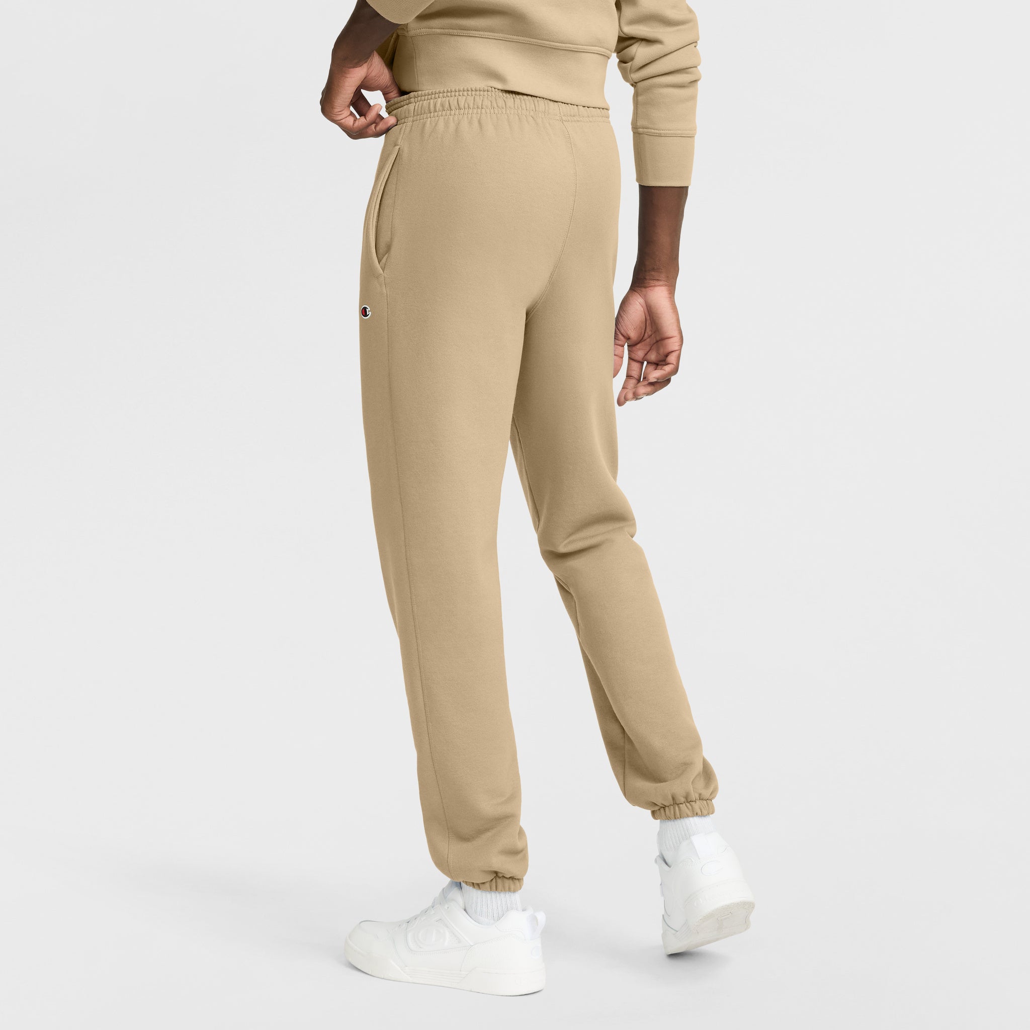 Powerblend Sweatpants. Relaxed Hem. C Logo - Image 3