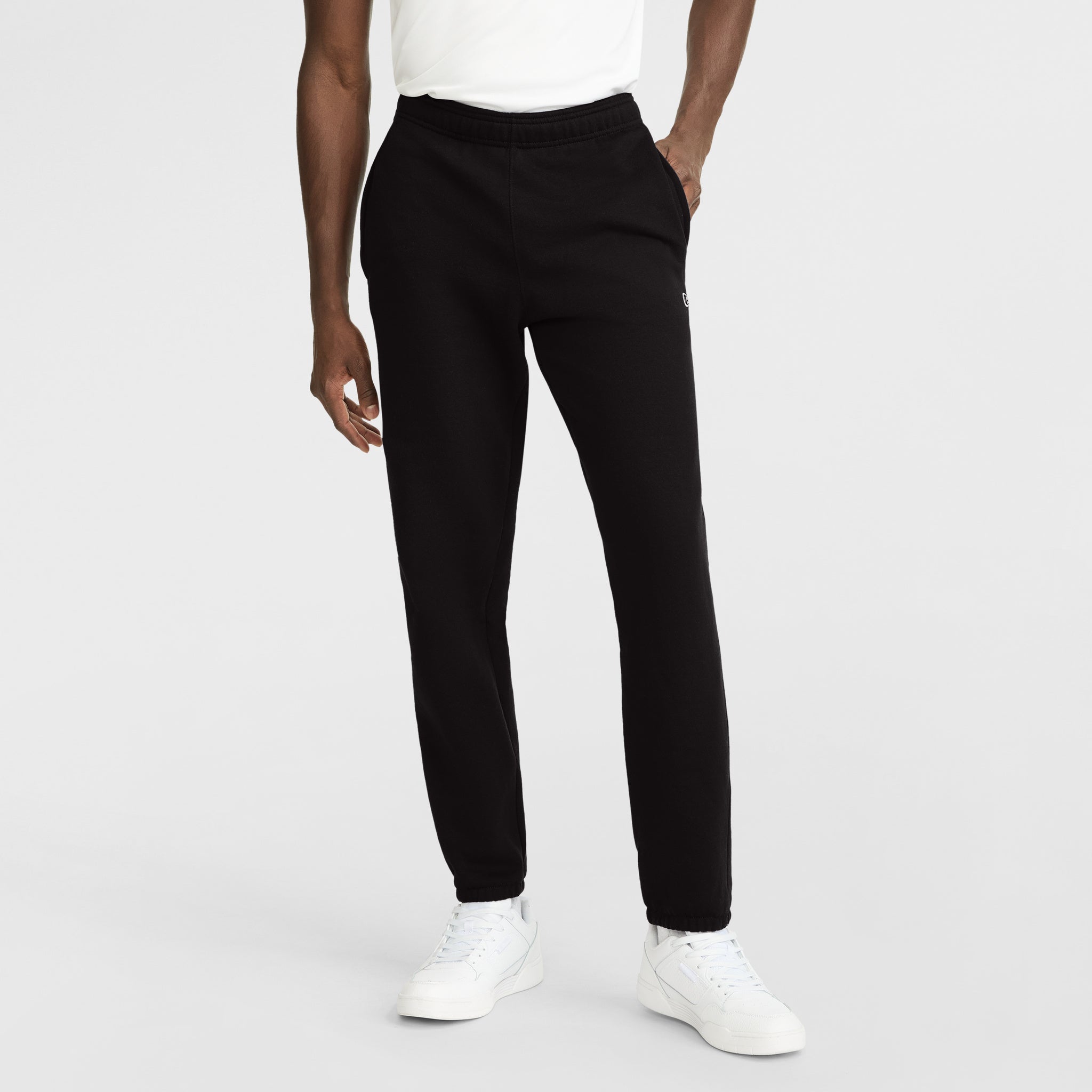 Powerblend Sweatpants. Relaxed Hem. C Logo