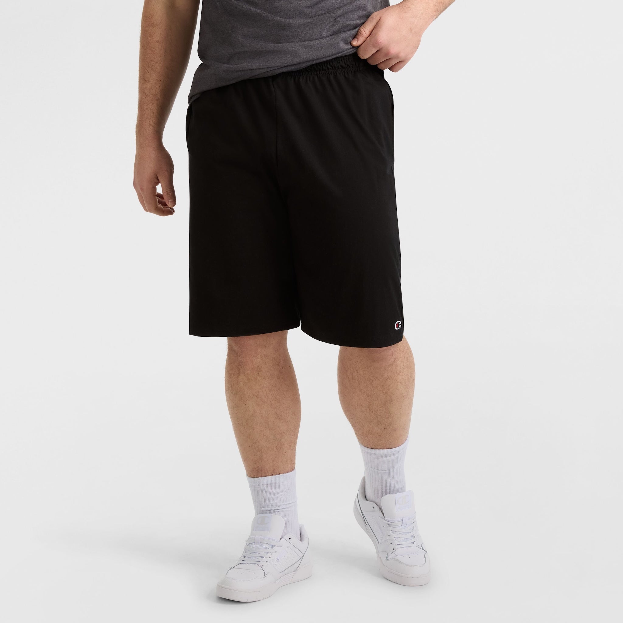 Lightweight Lounge Shorts. C Patch Logo - Big & Tall