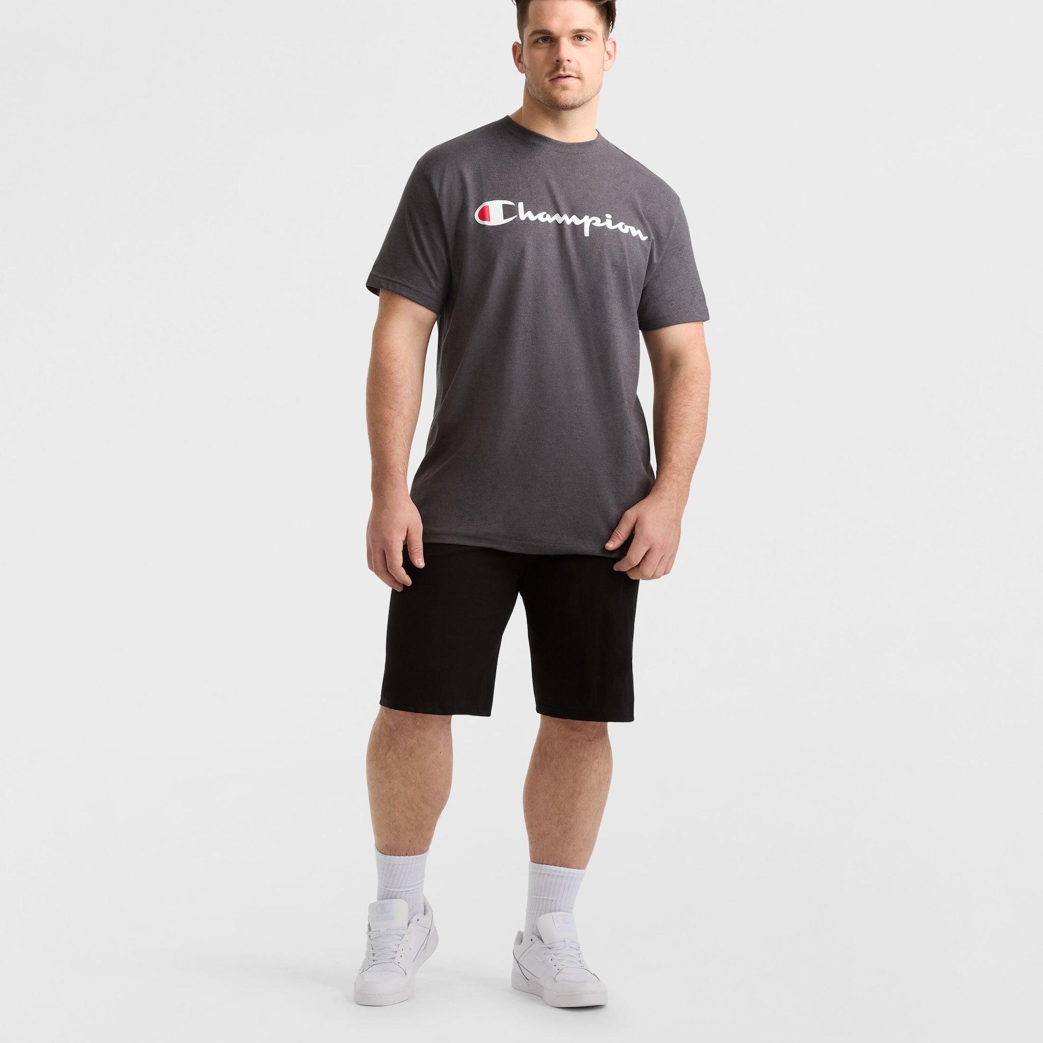 Lightweight Lounge Shorts. C Patch Logo - Big & Tall - Image 3