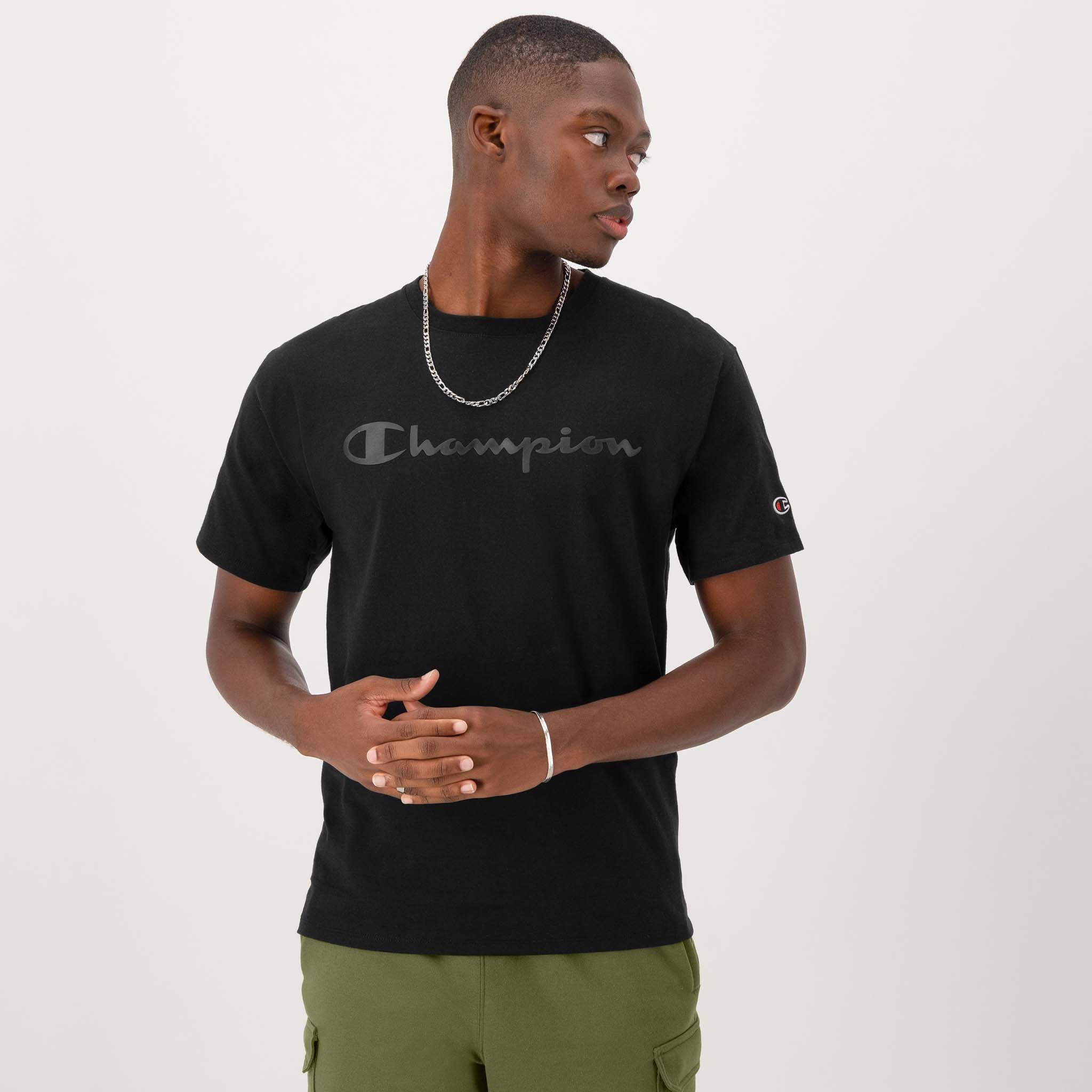 Classic Graphic T-Shirt. Tonal Script Logo