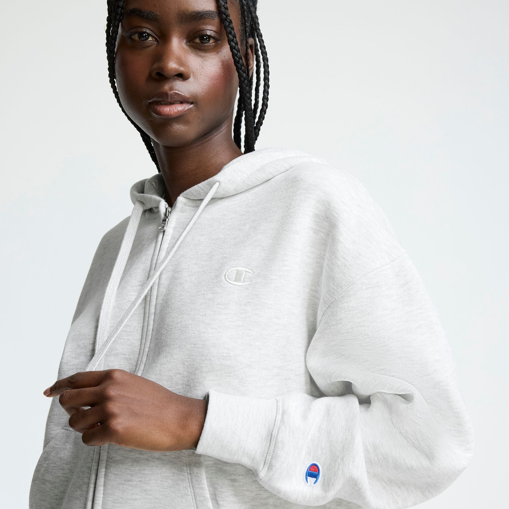 Powerblend Zip-Up Hoodie. C Logo - Image 2