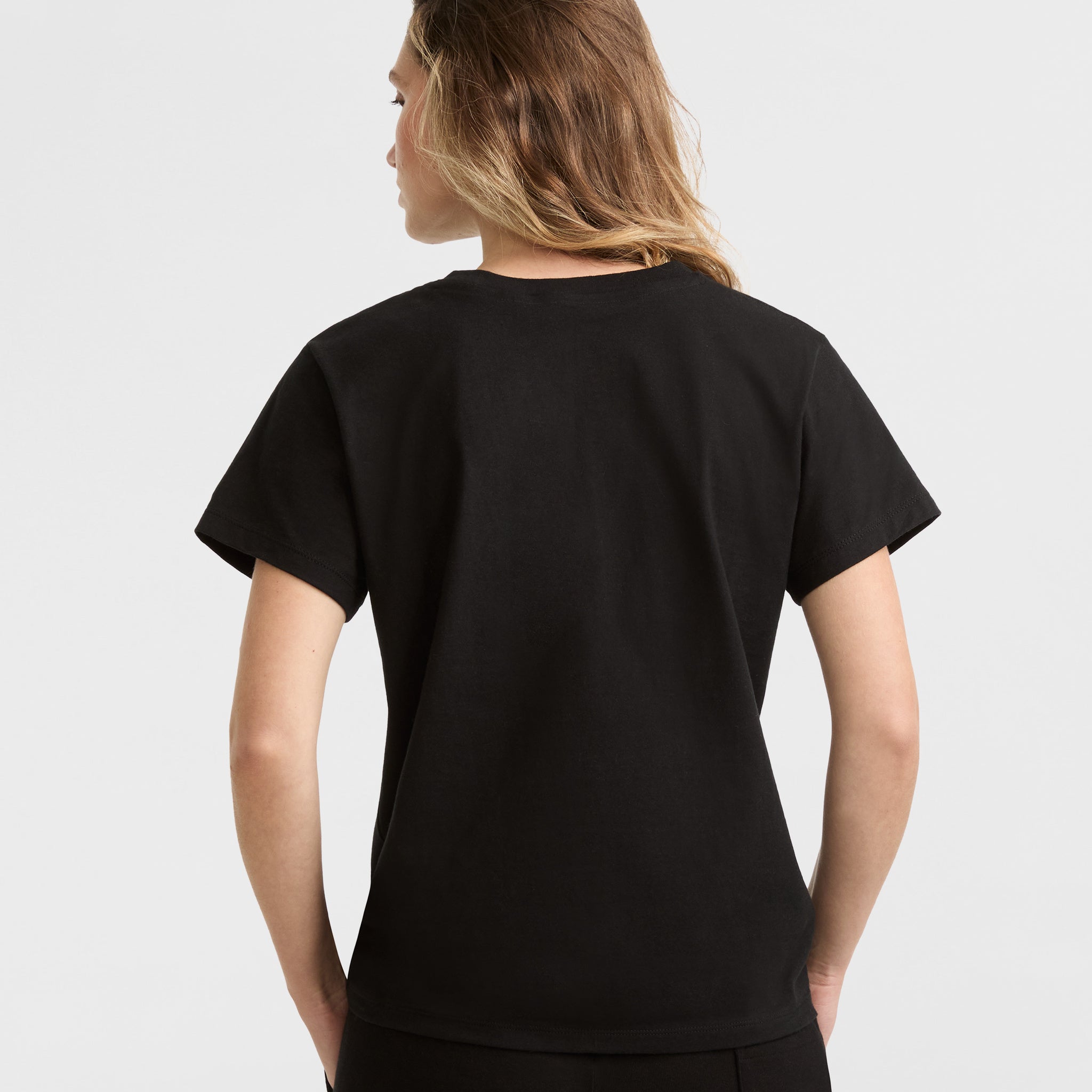 Classic T-Shirt. Script Logo - Image 2