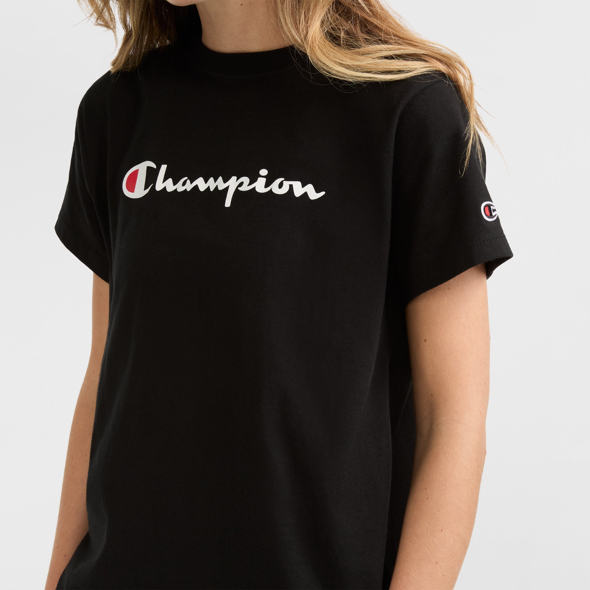 Classic T-Shirt. Script Logo - Image 3