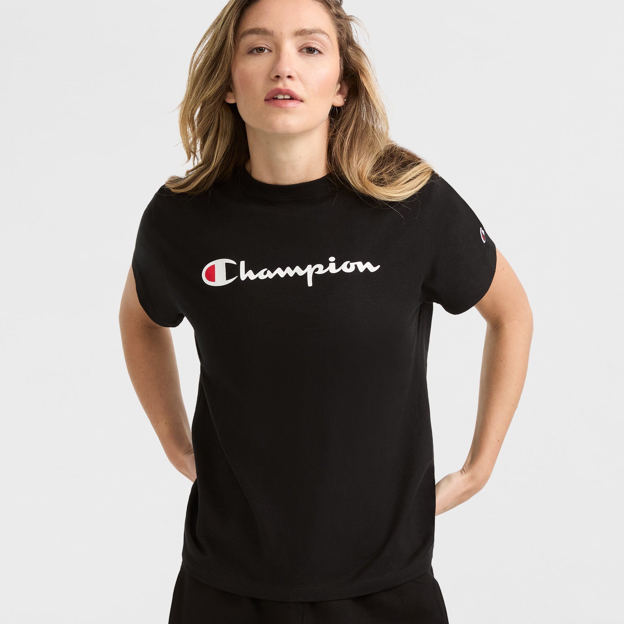 Classic T-Shirt. Script Logo