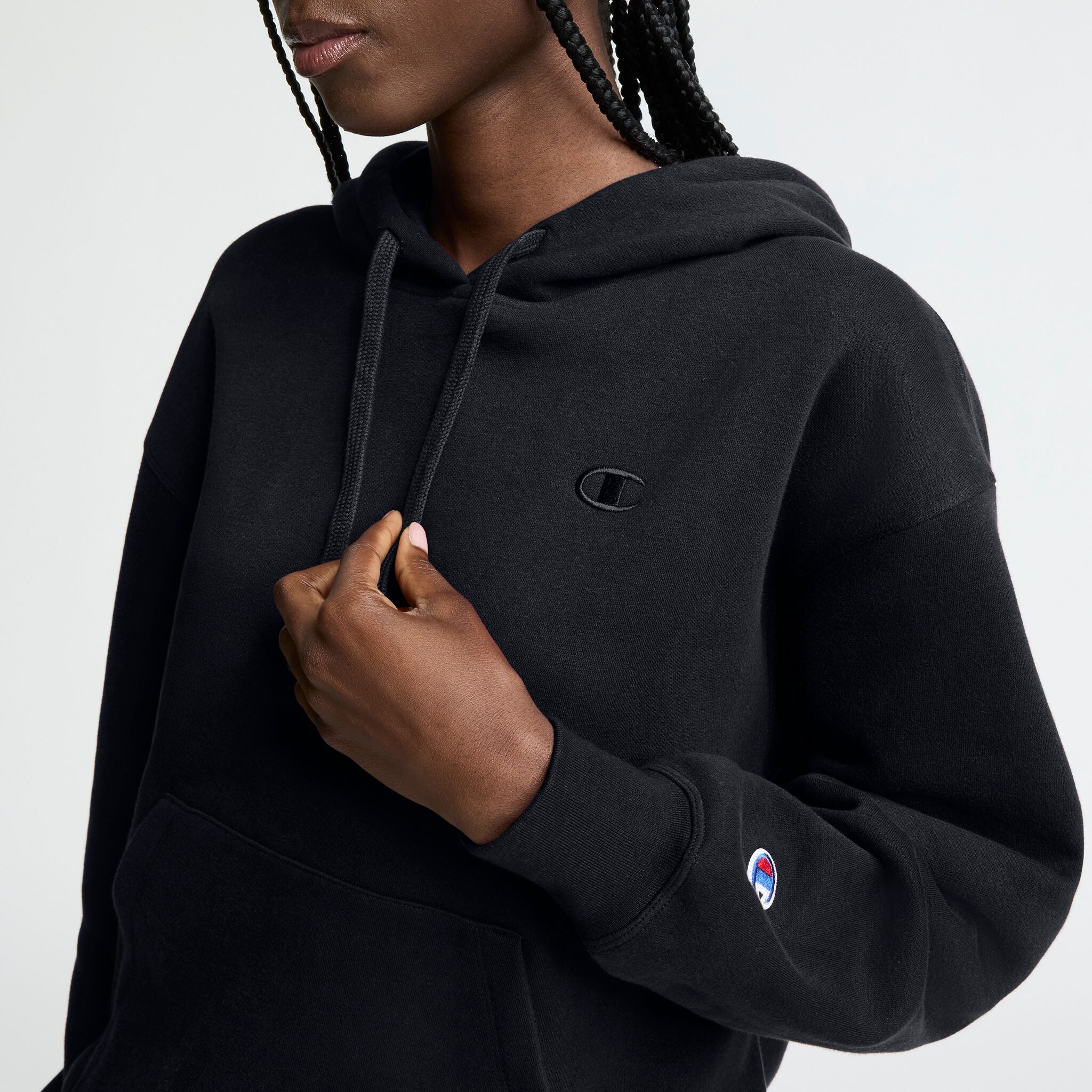 Small C Freshman Powerblend Hoodie - Image 3