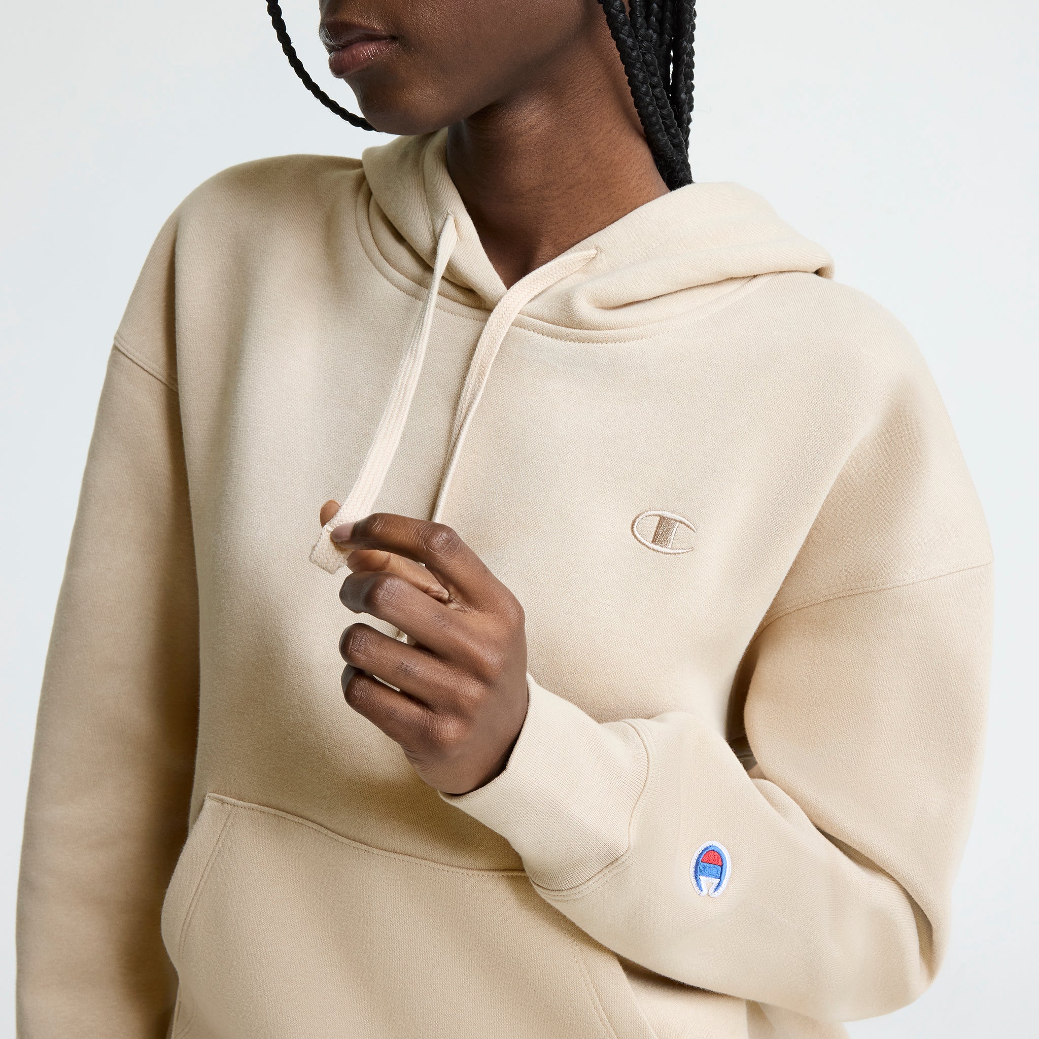Small C Freshman Powerblend Hoodie - Image 3