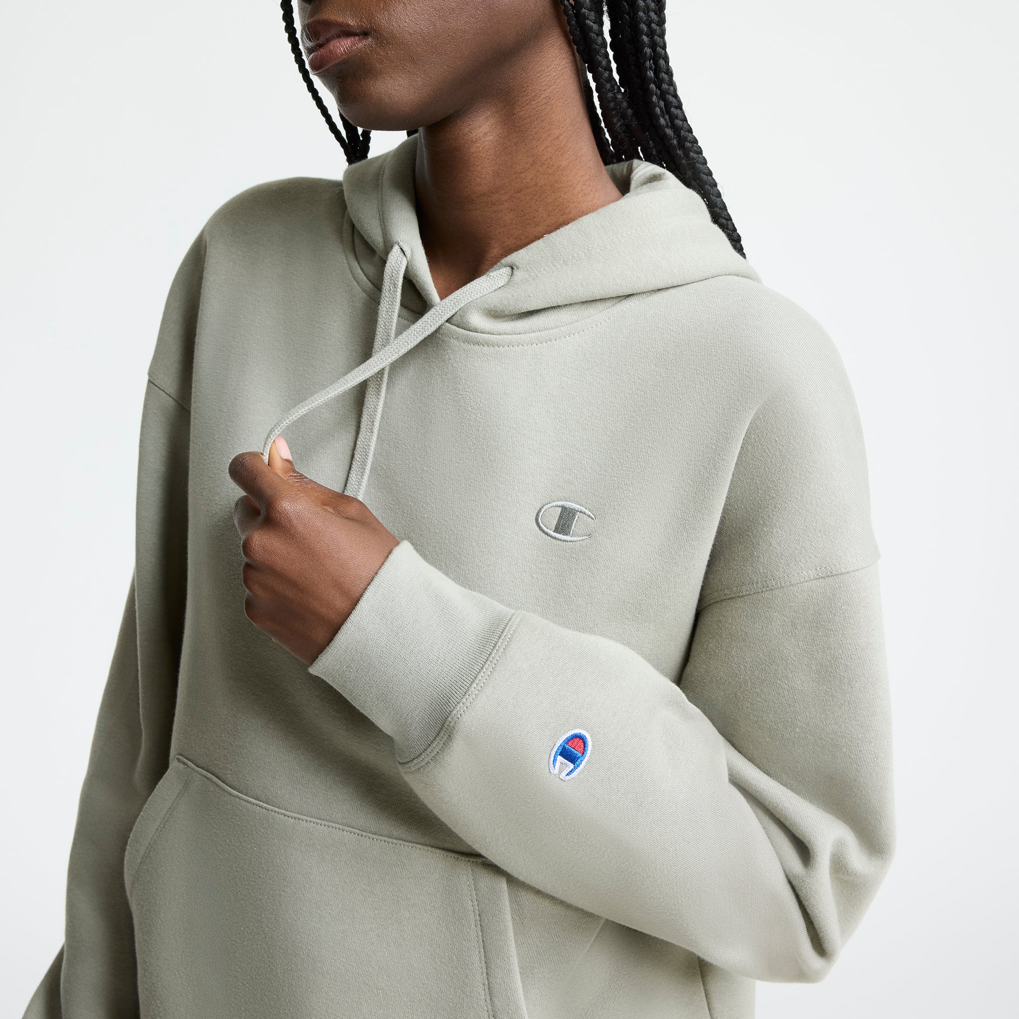 Small C Freshman Powerblend Hoodie - Image 3